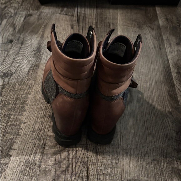 Sorel Joan of Arctic Wedge III Lace Up  - Brown and Grey - Size 7.5 - Picture 3 of 4